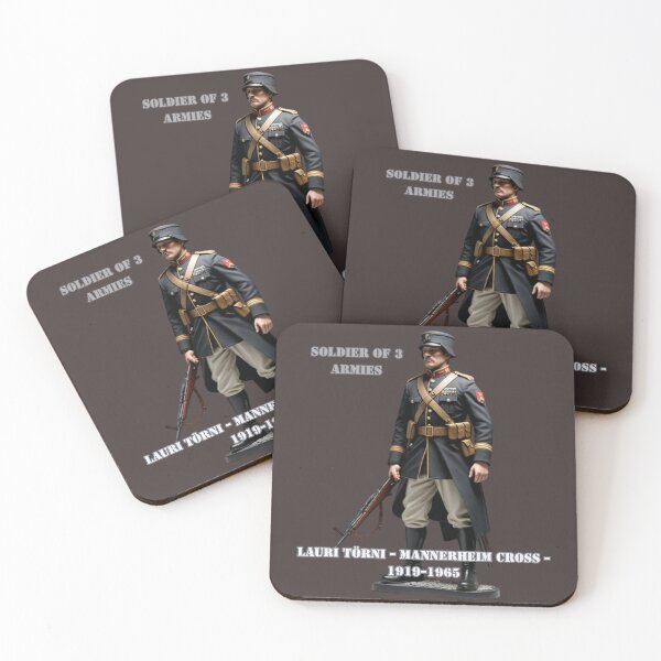 Item preview, Soldier of 3 Armies: Lauri Törni - Mannerheim Cross - 1919-1965 designed and sold by GeoWhimsy Studio.