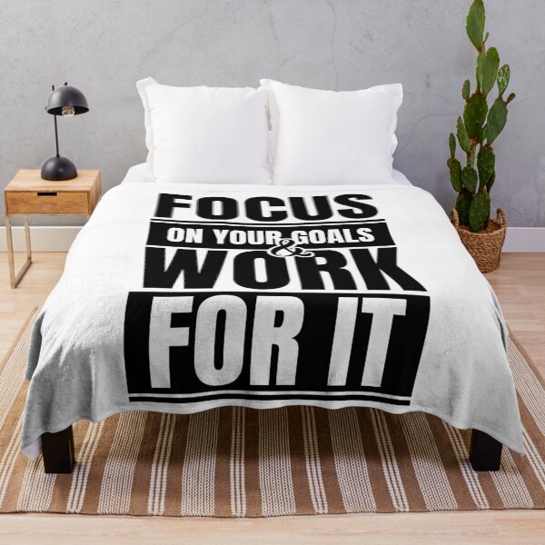 Item preview, Focus on your goals & work for it designed and sold by Dondonmart.