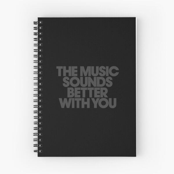 Item preview, The Music Sounds Better With You designed and sold by thetshirtworks.