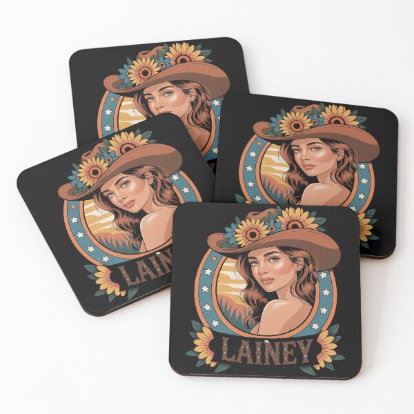 Item preview, Lainey Girl Personalized Name Cowgirl  designed and sold by milanforbes.
