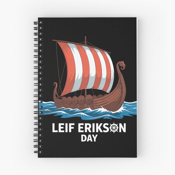 Item preview, Leif Erikson Day - Viking Gift 9 October Nordmann  designed and sold by estellaken.