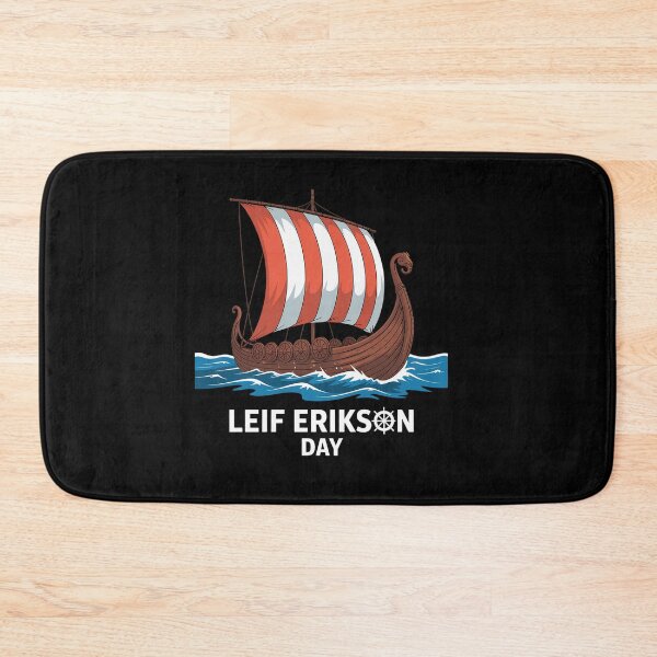 Item preview, Leif Erikson Day - Viking Gift 9 October Nordmann  designed and sold by estellaken.