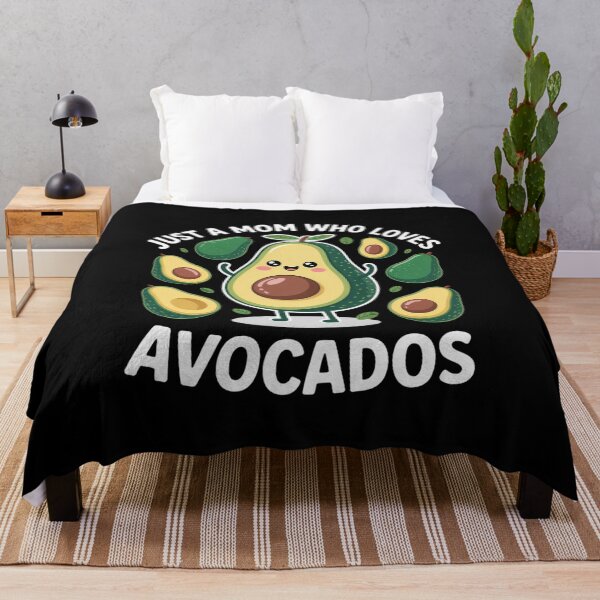Item preview, Just A Mom Who Loves Avocados Vegetarian Vegan Mothers Day  designed and sold by khorbiasieno.