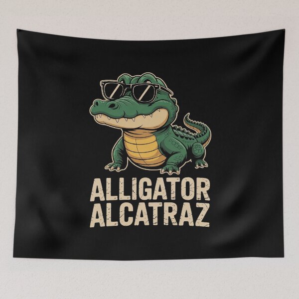 Item preview, Made in US Florida Everglades Alligator Alcatraz5  designed and sold by PowAcademy.
