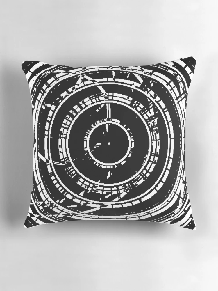Thumbnail 3 of 4, Pillow, Random Image Generator | High Frequency 005 designed and sold by StudioDestruct.