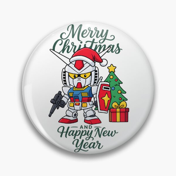 Item preview, gundam rx 78 merry christmas and happy new year designed and sold by sabartgunpla.