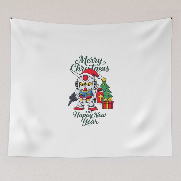 Item preview, gundam rx 78 merry christmas and happy new year designed and sold by sabartgunpla.
