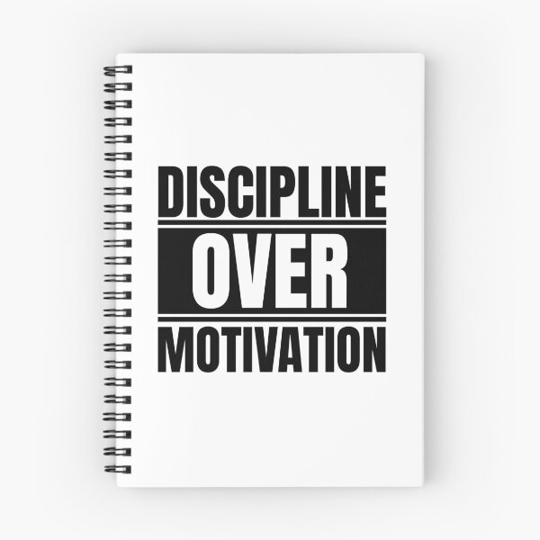 Item preview, Discipline over motivation designed and sold by Dondonmart.