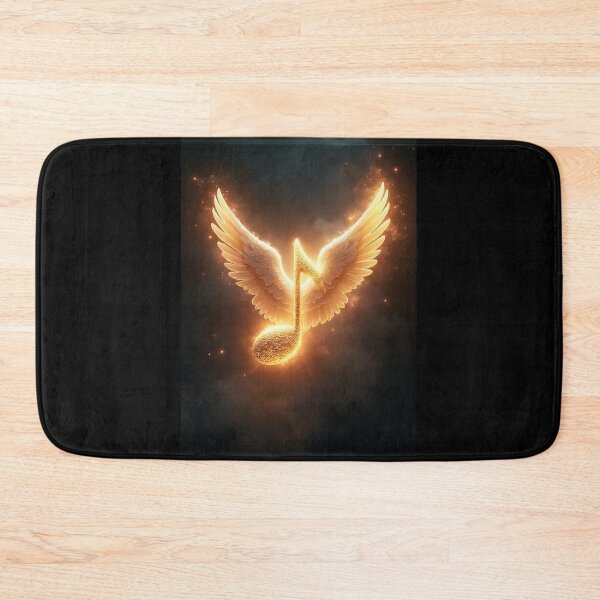 Item preview, Winged Music Note Aura – Fantasy Glow Design designed and sold by OhmAuraArt.
