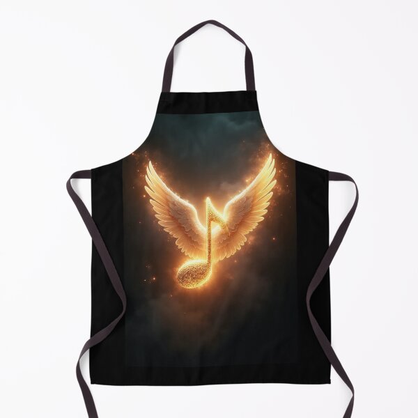 Item preview, Winged Music Note Aura – Fantasy Glow Design designed and sold by OhmAuraArt.
