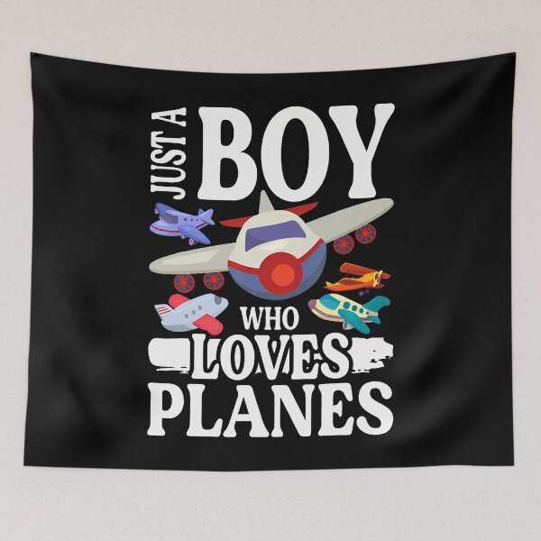 Item preview, Just A Boy Who Loves Planes Toddler Airplane Lover designed and sold by JaneJanie.