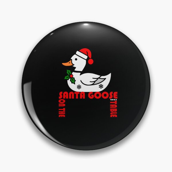 Item preview, Santa Goose On the Table | Christmas 2025 |  Funny  Design designed and sold by SawaOne.