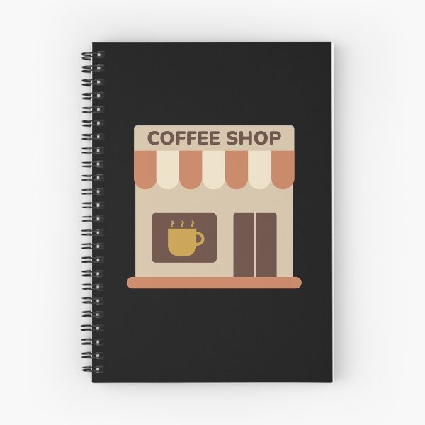 Item preview, Cute Minimalist Coffee Shop Icon designed and sold by Shape Snip Studio.