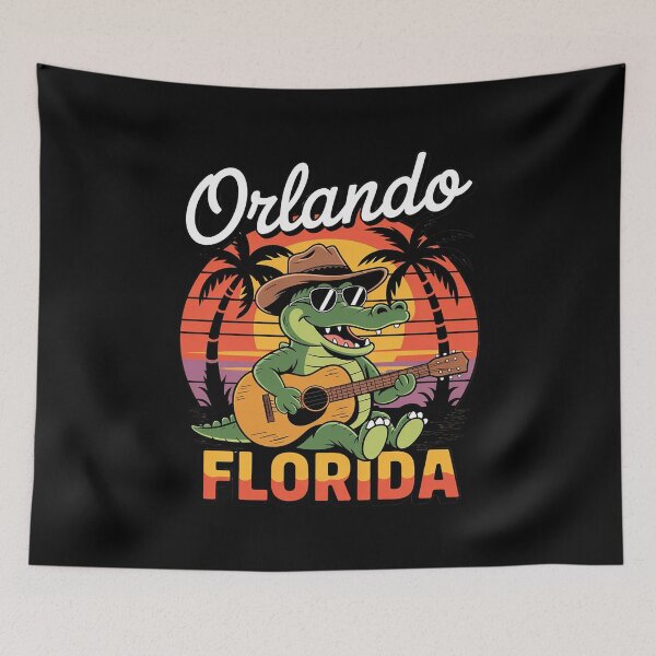 Item preview, Orlando Florida Vacation Cute Alligator  designed and sold by CombatTask.