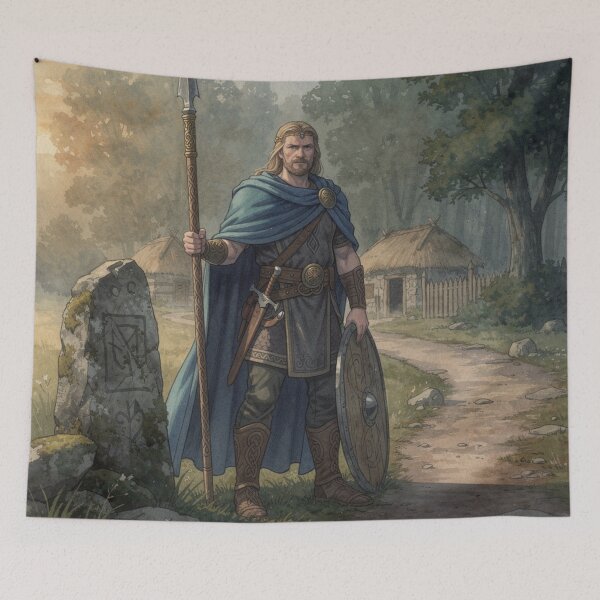 Item preview, Anextiomarus: The Protector of Waters and Borders in Breton-Celtic Mythology designed and sold by jefboutique6150.