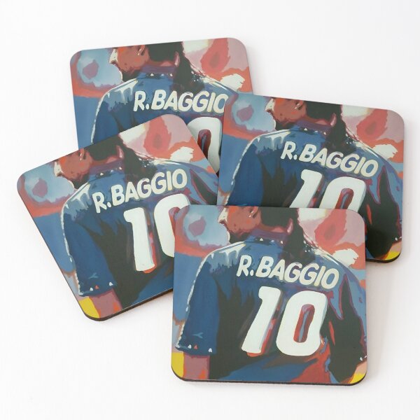 Item preview, Roberto Baggio Italy 94 portrait football classic designed and sold by Printella-net.