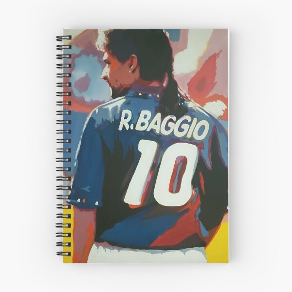 Item preview, Roberto Baggio Italy 94 portrait football classic designed and sold by Printella-net.