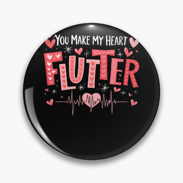 Item preview, You Make My Heart Flutter Cardiac Nurse Valentine Cvicu designed and sold by JeneMindy.