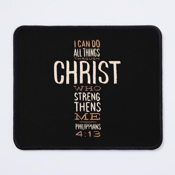 Item preview, Bible Verse All Things Through Christ Who Streng Thens Me designed and sold by DanaKathe.