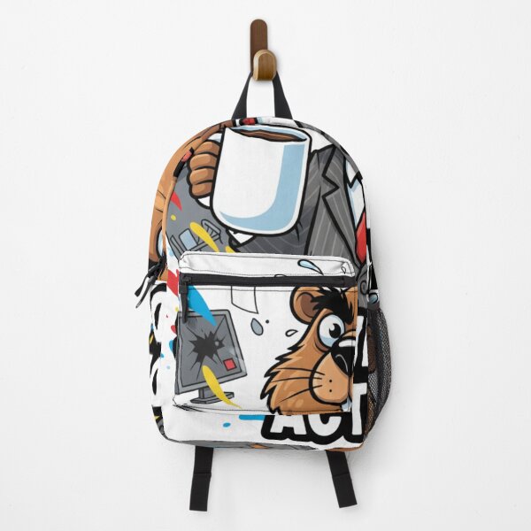 Item preview, Survival Mode – Funny Angry Beaver Cartoon designed and sold by  Bold Border Studio..