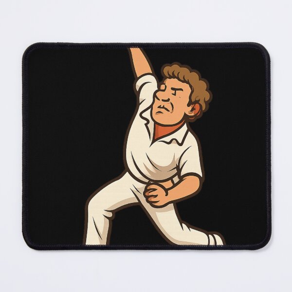 Item preview, Bob Willis in Full Flow designed and sold by halibutgoatramb.