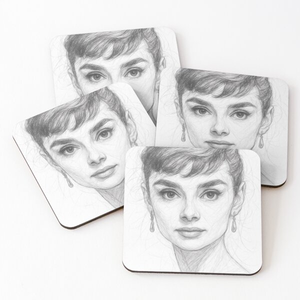 Item preview, Classic Movie Actress Pencil Sketch designed and sold by Leon Woods Pencil Art.