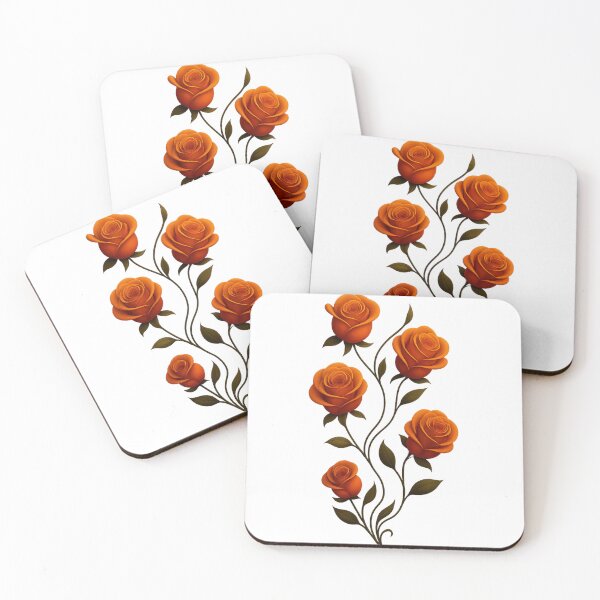 Item preview, The Ascent of the Orange Rose designed and sold by Prime_1.