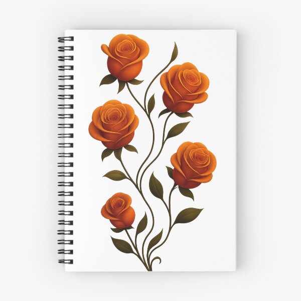 Item preview, The Ascent of the Orange Rose designed and sold by Prime_1.