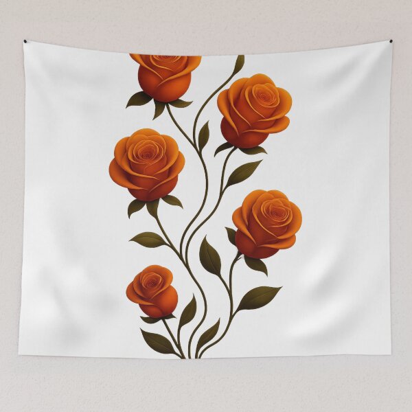 Item preview, The Ascent of the Orange Rose designed and sold by Prime_1.