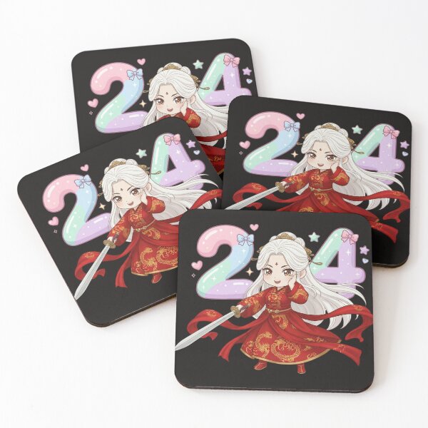 Item preview, Cute Chibi Chinese Dragon Warrior 24th Birthday designed and sold by PloySaiY.