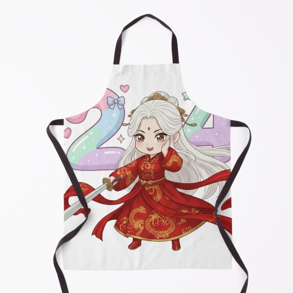 Item preview, Cute Chibi Chinese Dragon Warrior 24th Birthday designed and sold by PloySaiY.