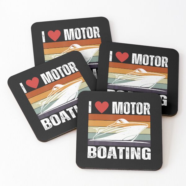 Item preview, Funny Boater Life Speed Boat Captain I Love Motor Boating designed and sold by JaneJanie.