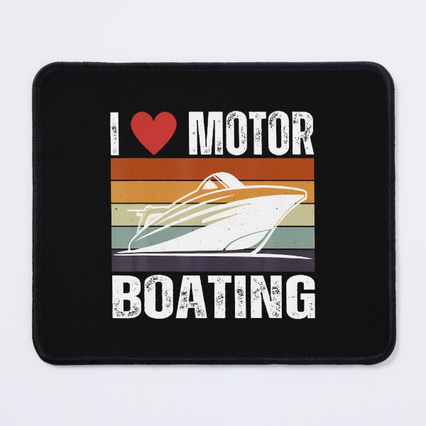 Item preview, Funny Boater Life Speed Boat Captain I Love Motor Boating designed and sold by JaneJanie.