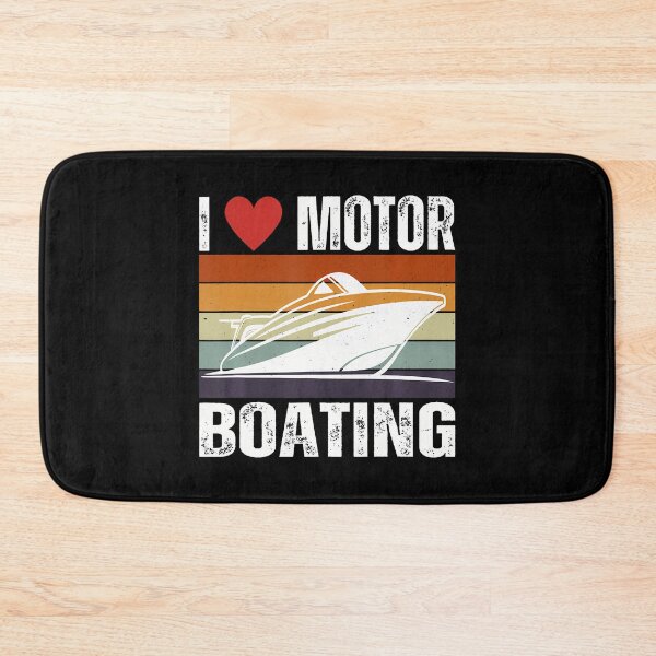 Item preview, Funny Boater Life Speed Boat Captain I Love Motor Boating designed and sold by JaneJanie.