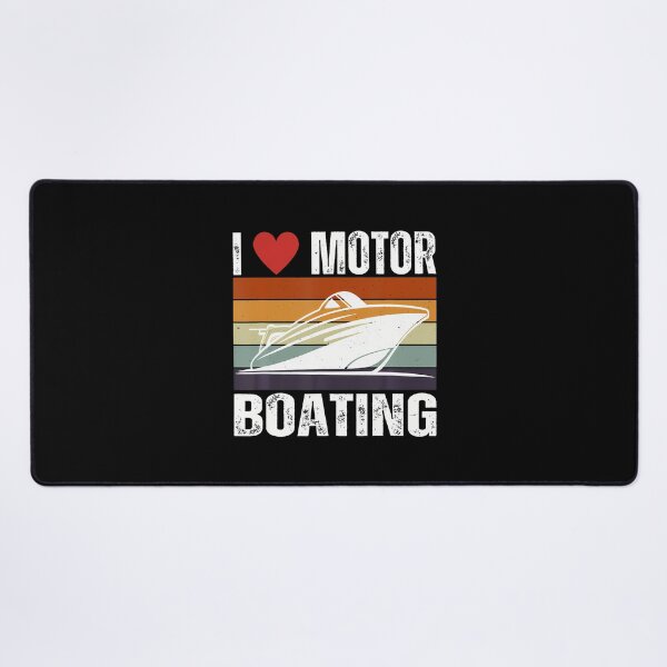 Item preview, Funny Boater Life Speed Boat Captain I Love Motor Boating designed and sold by JaneJanie.