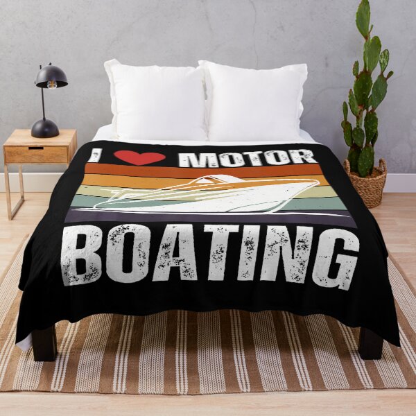 Item preview, Funny Boater Life Speed Boat Captain I Love Motor Boating designed and sold by JaneJanie.