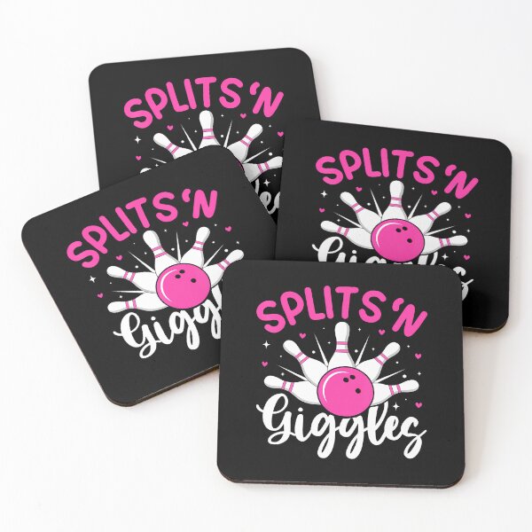 Item preview, Retro Bowling Lovers Splits And Giggles designed and sold by FlorenceNorma.