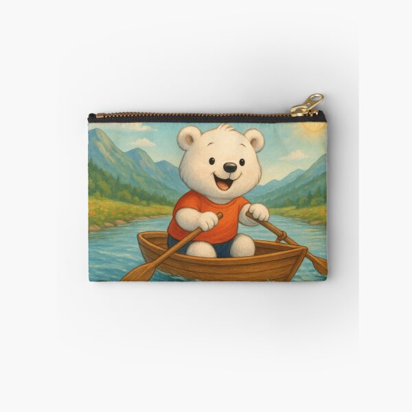 Item preview, Holidays with a rowboat, little polar bear designed and sold by Mauswohn.