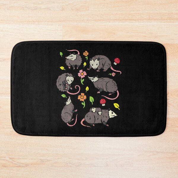 Item preview, Opossum Poses Flowers Mushroom Cute Possum Women Girls designed and sold by FlorenceNorma.