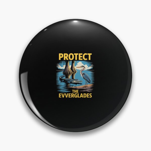 Item preview, Protect Everglades Stop Construction in Wetlands  designed and sold by CombatTask.
