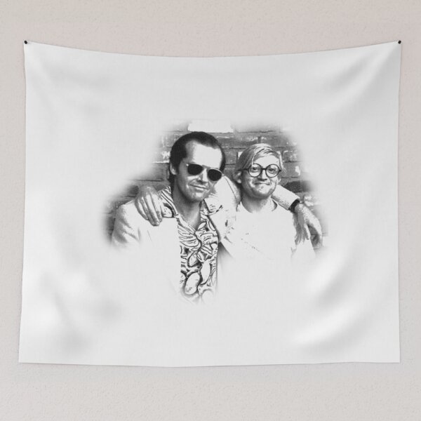 Item preview, David Hockney and Jack Nicholson designed and sold by JohnLowerson.