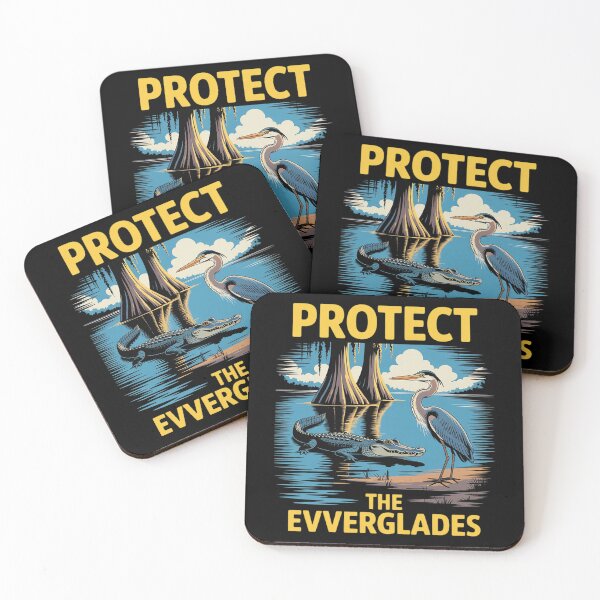 Item preview, Protect Everglades Stop Construction in Wetlands  designed and sold by CombatTask.