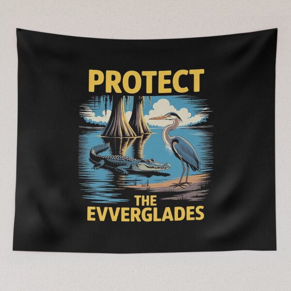 Item preview, Protect Everglades Stop Construction in Wetlands  designed and sold by CombatTask.