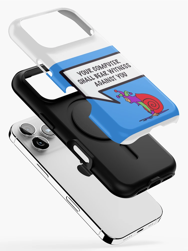 Thumbnail 2 of 4, iPhone Case, Your Computer designed and sold by Rolling Fool London street Art Style .