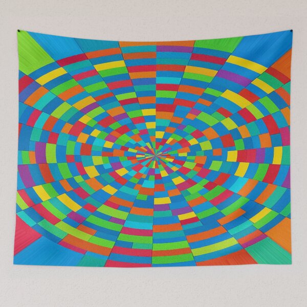 Item preview, Kaleidoscopic color spiral in motion designed and sold by Sigtrix.
