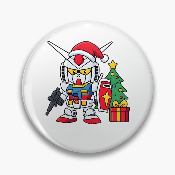 Item preview, cute gundam rx 78 merry christmas and happy new year designed and sold by sabartgunpla.