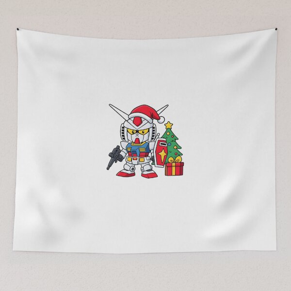 Item preview, cute gundam rx 78 merry christmas and happy new year designed and sold by sabartgunpla.
