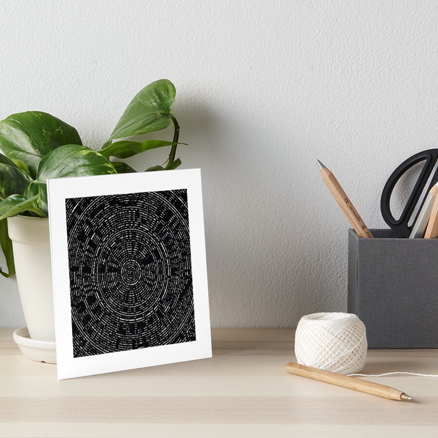 Item preview, Art Board Print designed and sold by StudioDestruct.