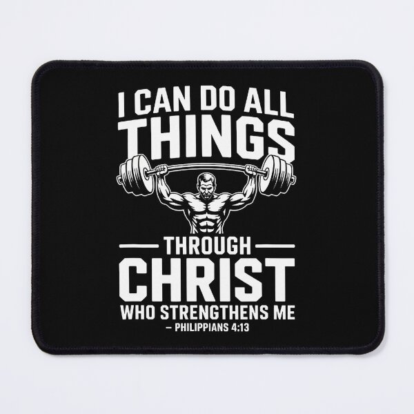 Item preview, I Can Do All Things Through Christ Fitness designed and sold by FlorenceNorma.