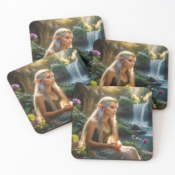 Item preview, Enchanted Waterfall Haven of the Woodland Elf designed and sold by BlareBlare.